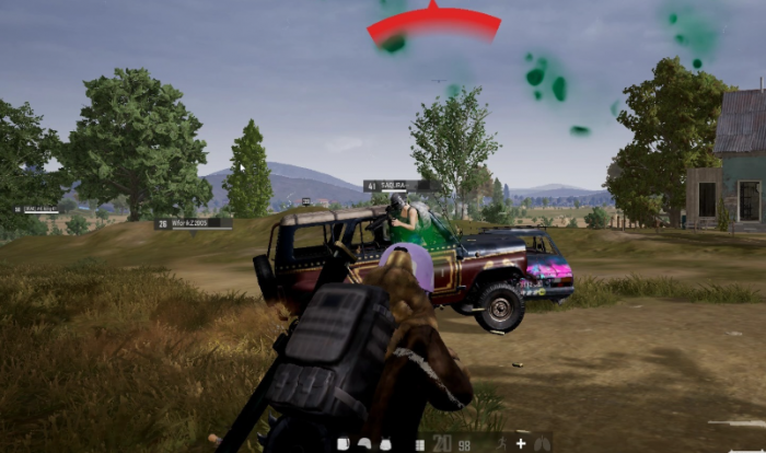 绝地求生大逃杀怎么打人1