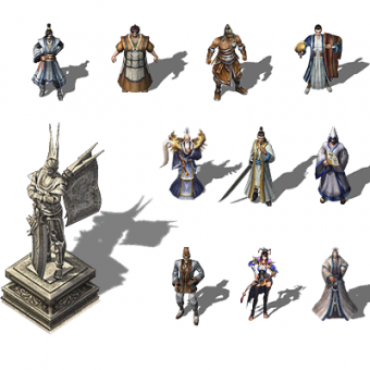 传奇动态NPC素材_传奇动态npc素材图片